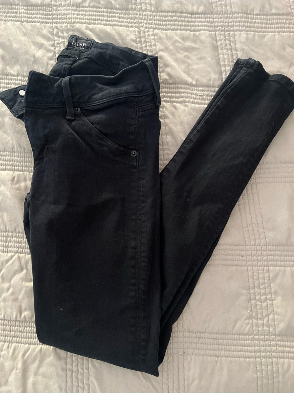 Hudson Jeans Black Skinny Jeans